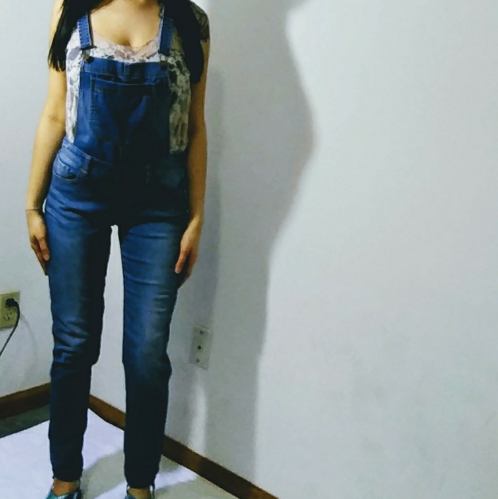 Bullhead Denim Overalls Womens Size XS